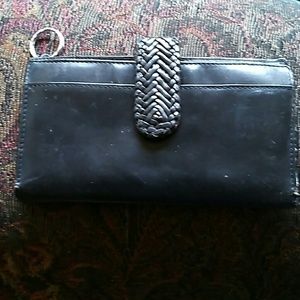 Ladies Black Leather wallet (used)